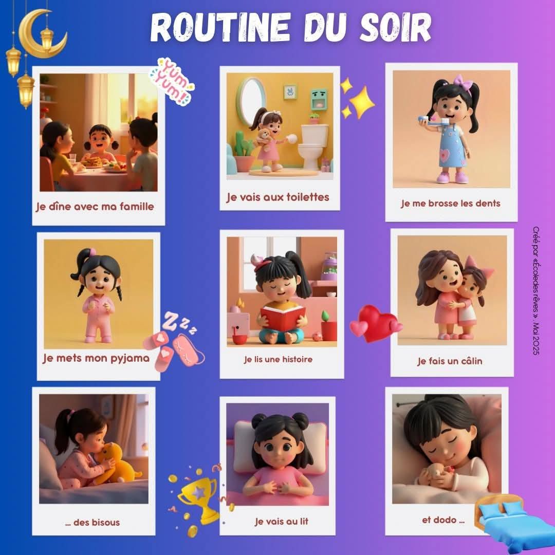 Découvrez notre planning quotidien pour les enfants